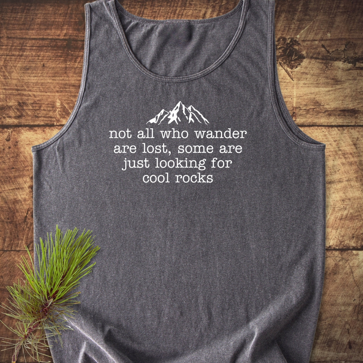 Looking For Cool Rocks Tank Top