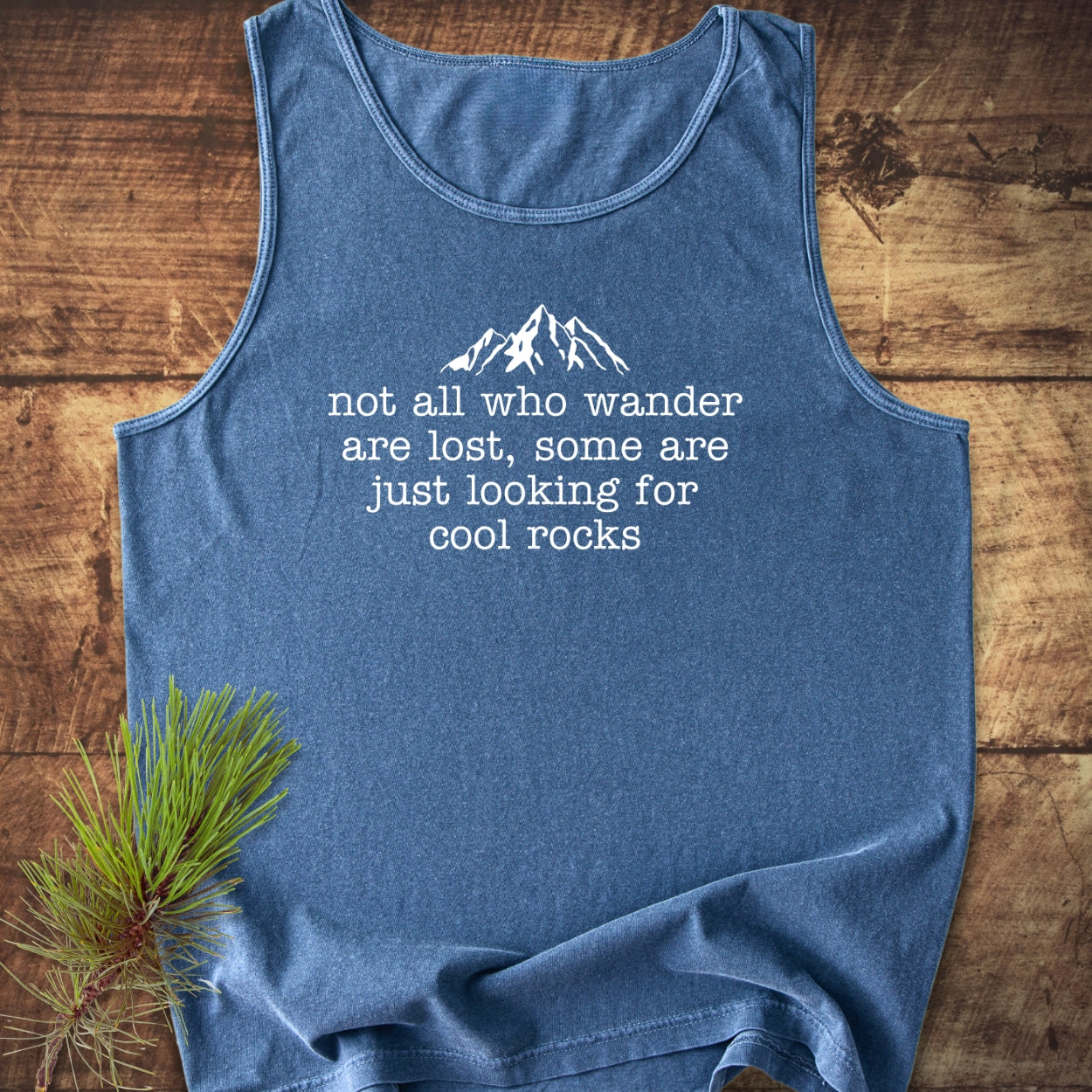 Looking For Cool Rocks Tank Top