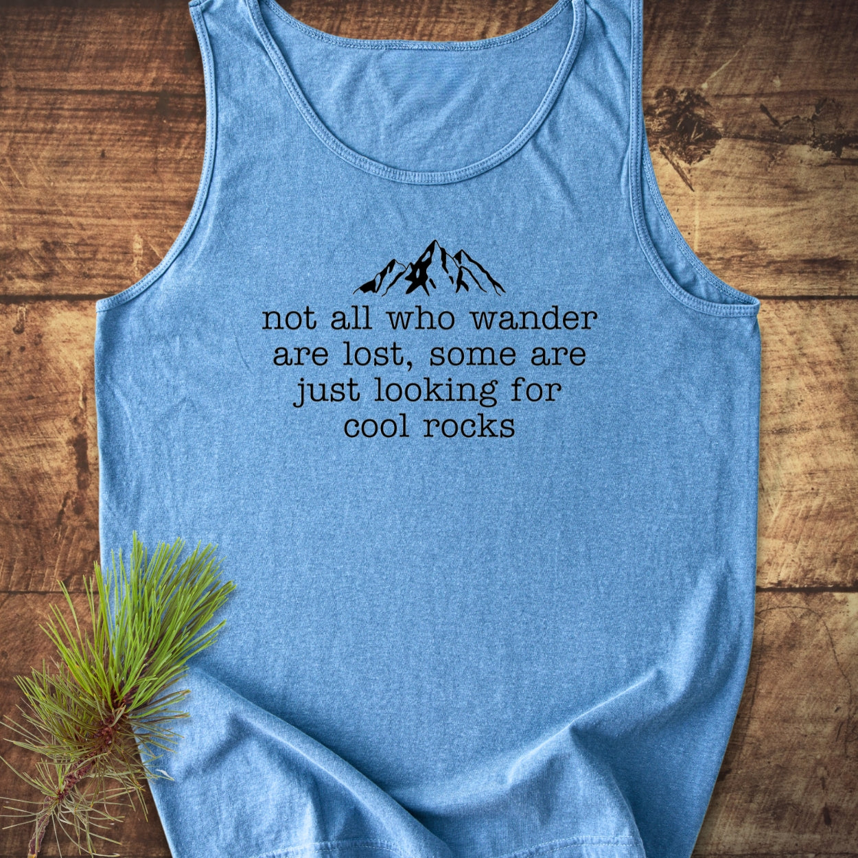 Looking For Cool Rocks Tank Top