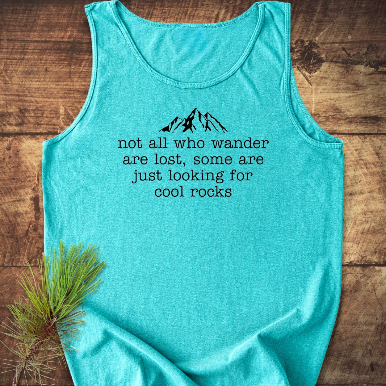 Looking For Cool Rocks Tank Top