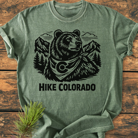 Hike Colorado Bear - Vintage Wash Tee