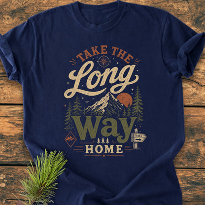 Take The Long Way Home - Vintage Wash Tee