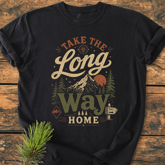 Take The Long Way Home - Vintage Wash Tee