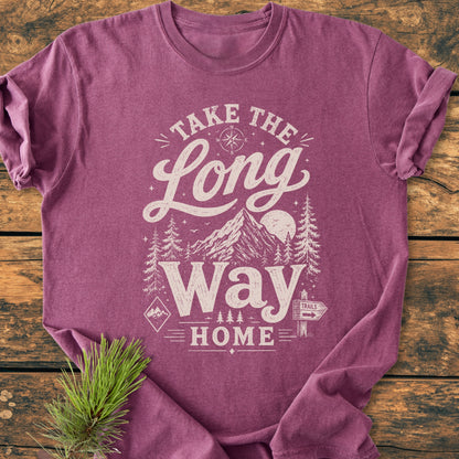 Take The Long Way Home - Vintage Wash Tee