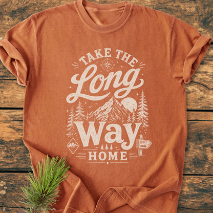 Take The Long Way Home - Vintage Wash Tee