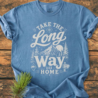 Take The Long Way Home - Vintage Wash Tee