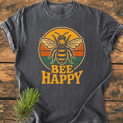 Bee Happy - Vintage Wash Tee