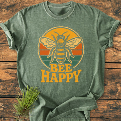 Bee Happy - Vintage Wash Tee