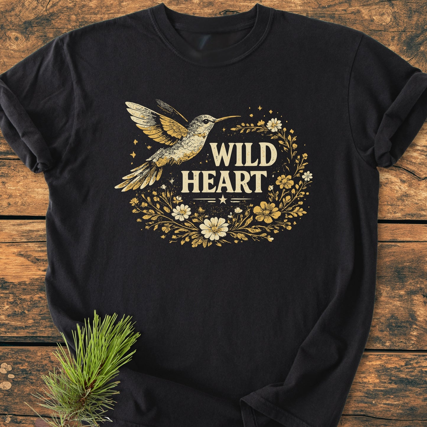 Wild Heart - Vintage Wash Tee