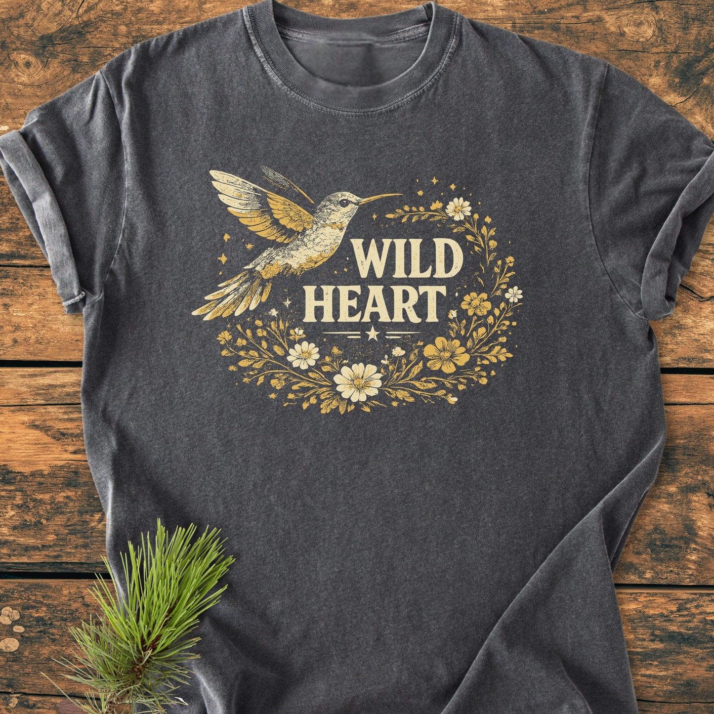 Wild Heart - Vintage Wash Tee
