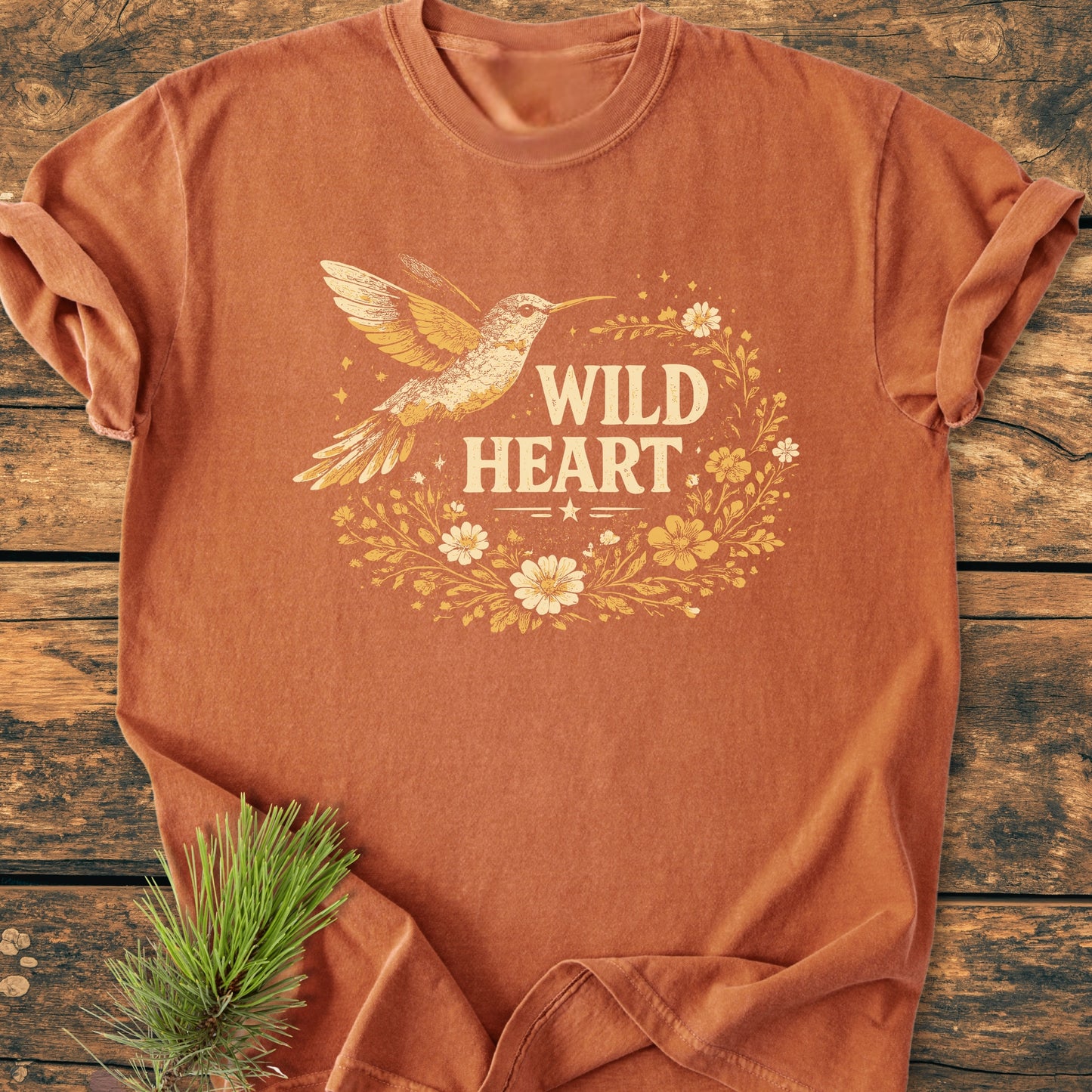 Wild Heart - Vintage Wash Tee