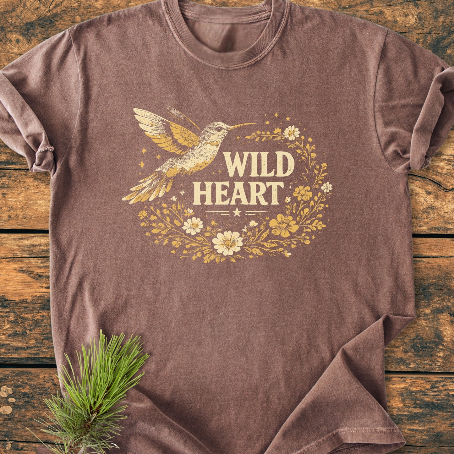 Wild Heart - Vintage Wash Tee