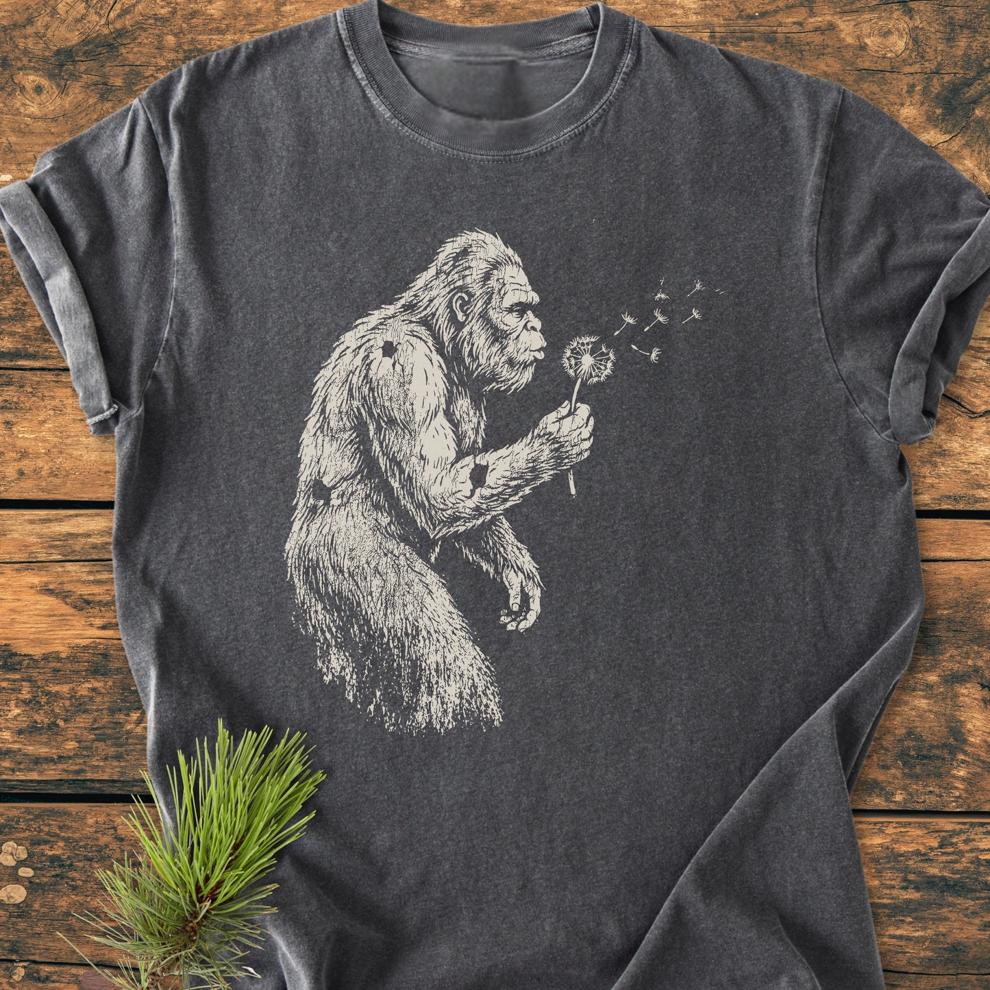 Make A Wish Bigfoot - Vintage Wash Tee