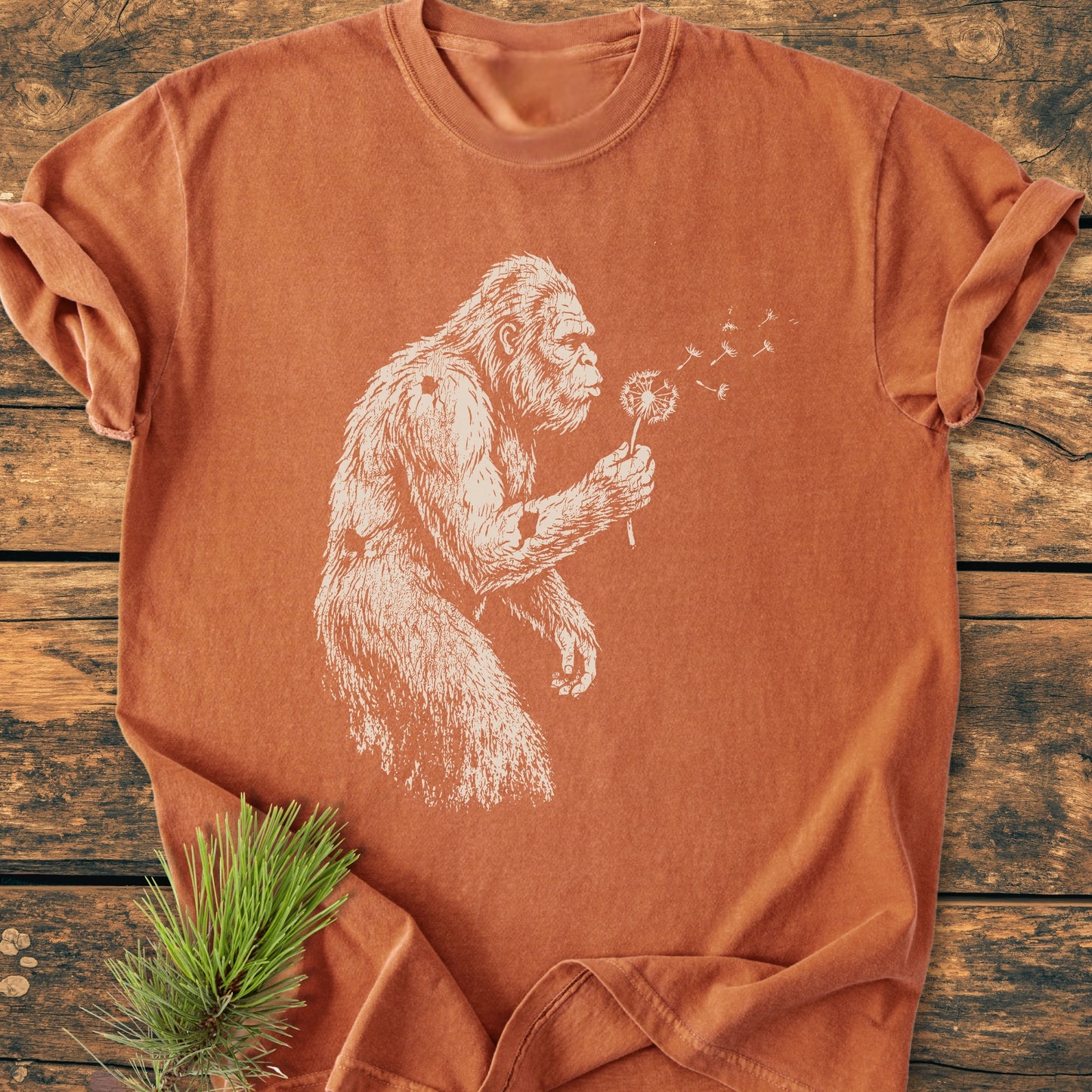 Make A Wish Bigfoot - Vintage Wash Tee