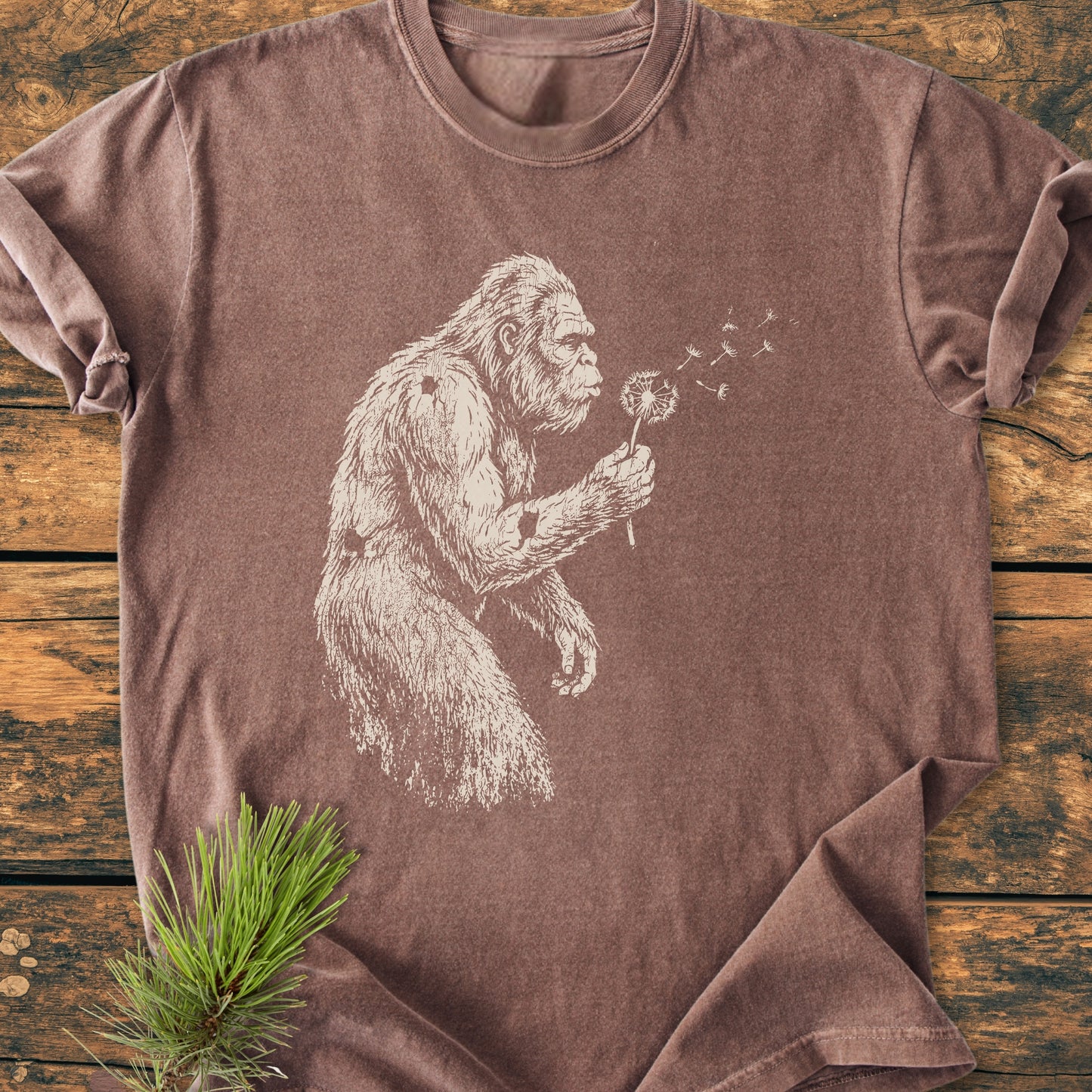 Make A Wish Bigfoot - Vintage Wash Tee