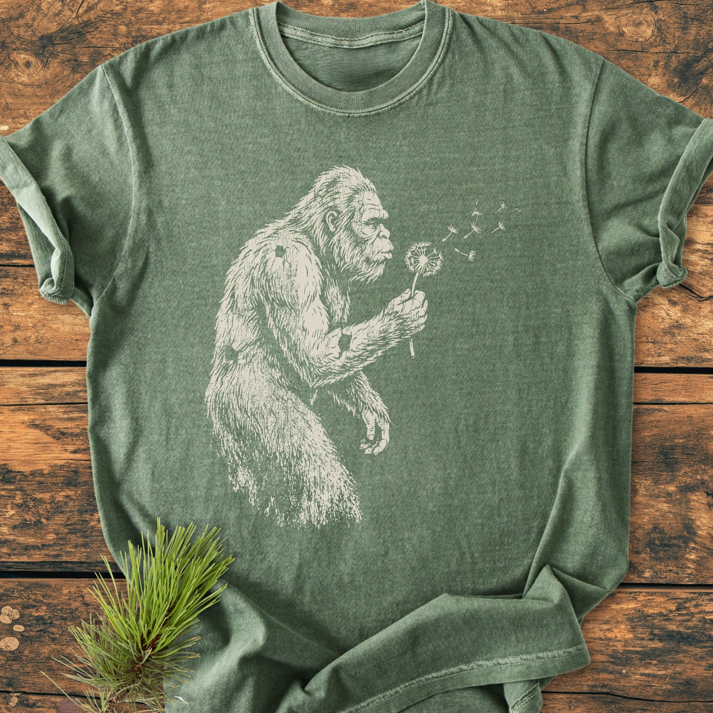 Make A Wish Bigfoot - Vintage Wash Tee