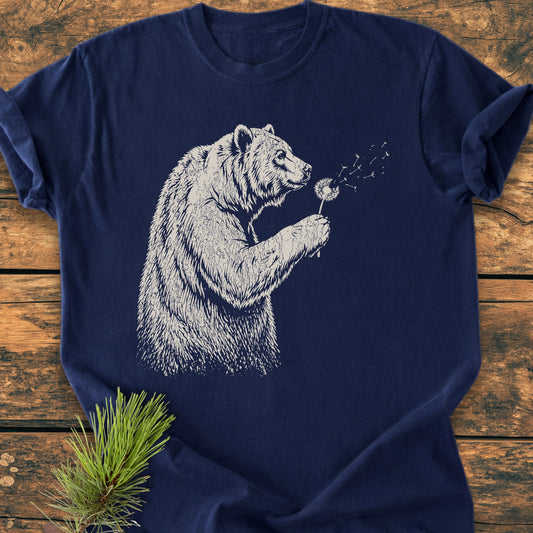 Make A Wish Grizzly - Vintage Wash Tee