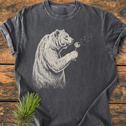 Make A Wish Grizzly - Vintage Wash Tee