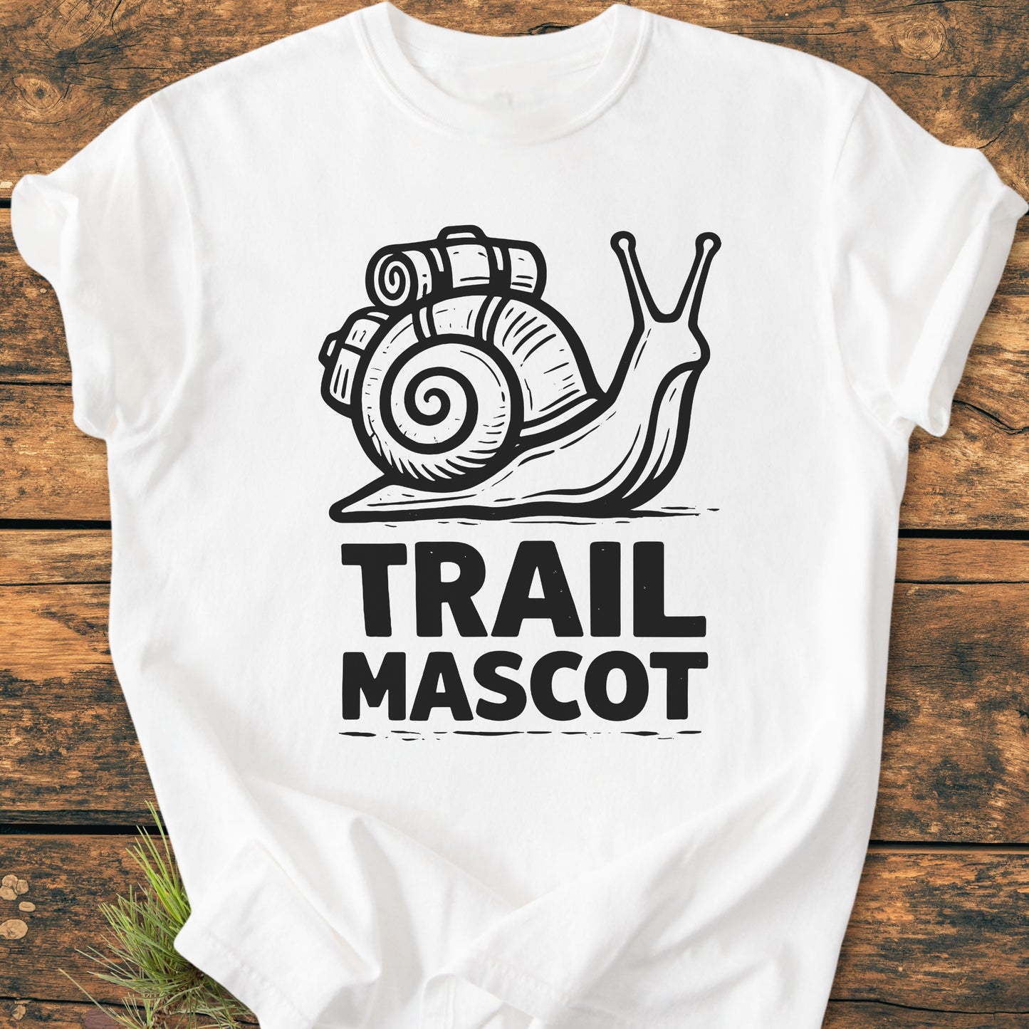 Trail Mascot Snail - Vintage Wash Tee