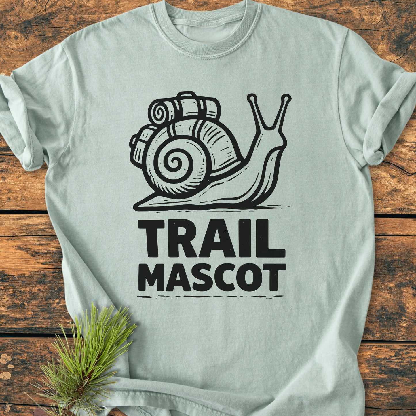 Trail Mascot Snail - Vintage Wash Tee
