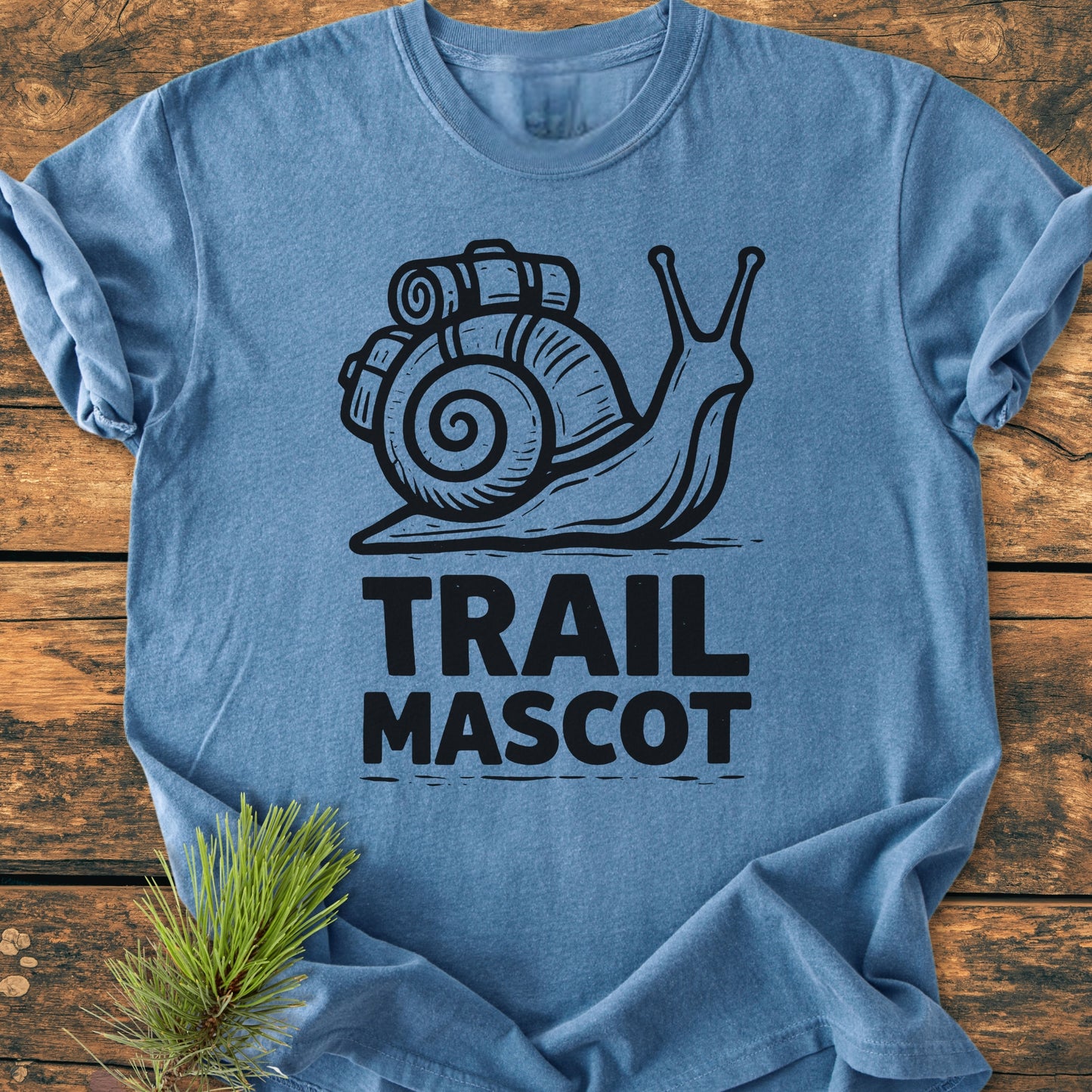 Trail Mascot Snail - Vintage Wash Tee