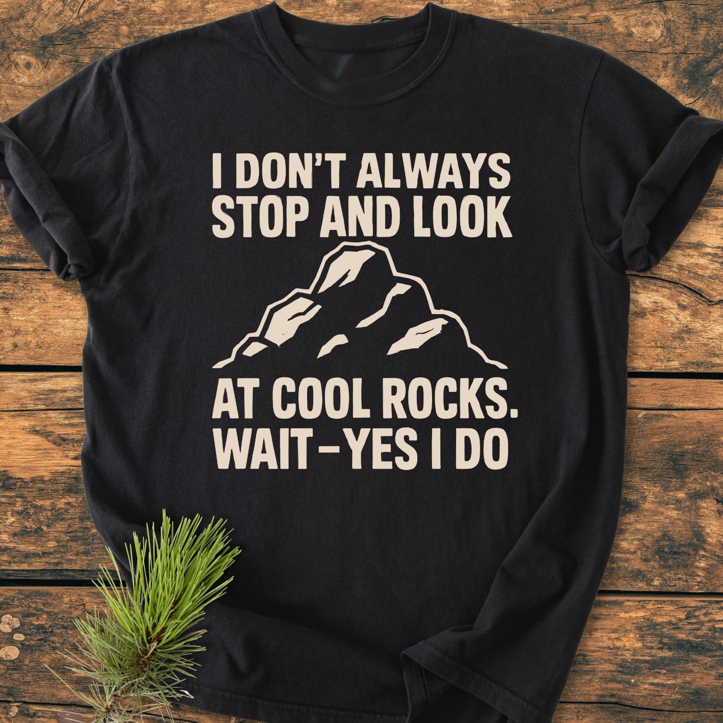 I Don't Always... Rockhound - Vintage Wash Tee