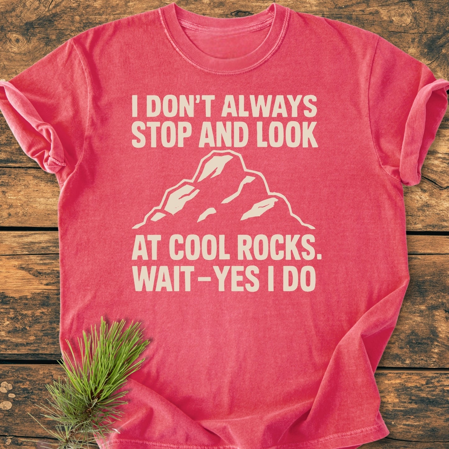 I Don't Always... Rockhound - Vintage Wash Tee