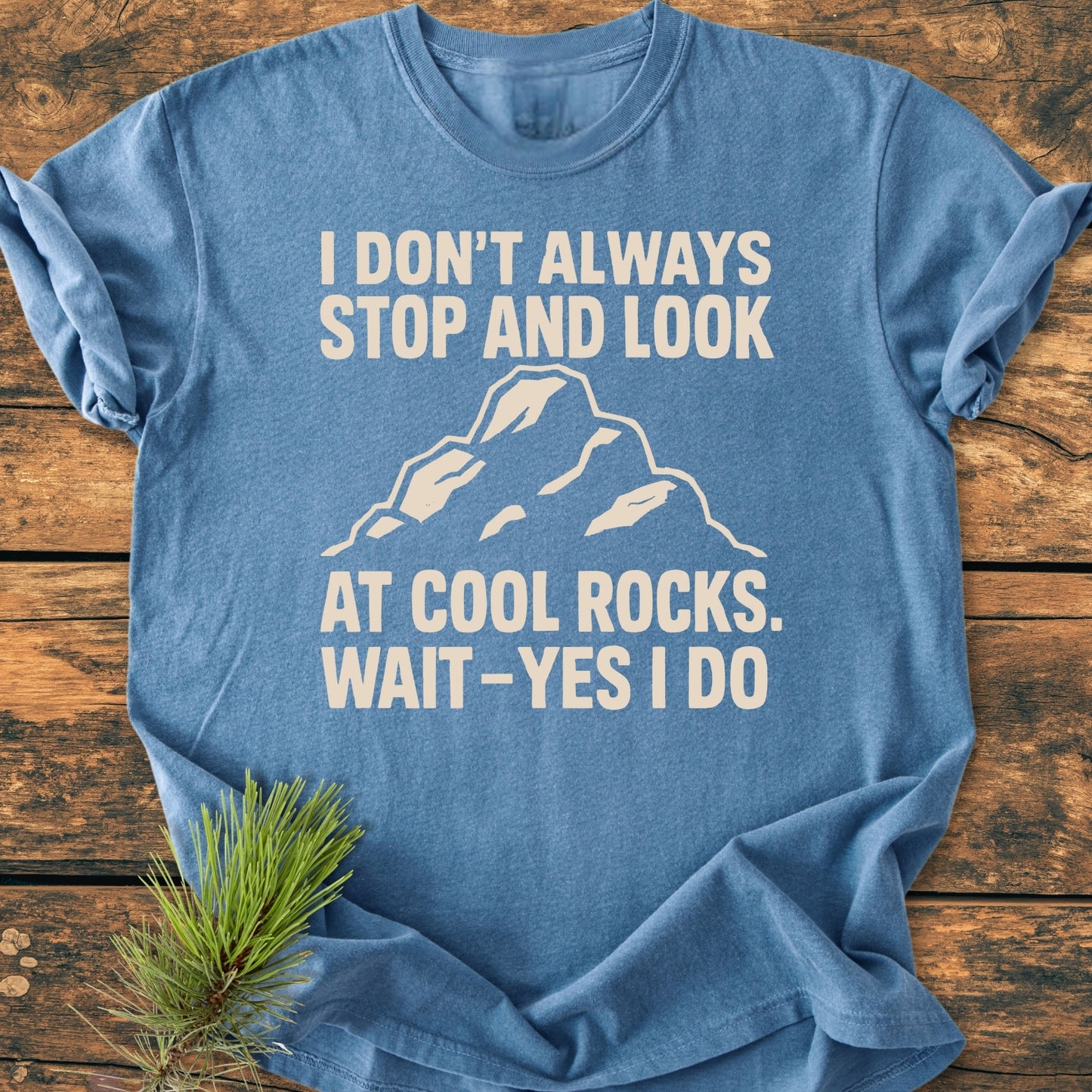 I Don't Always... Rockhound - Vintage Wash Tee
