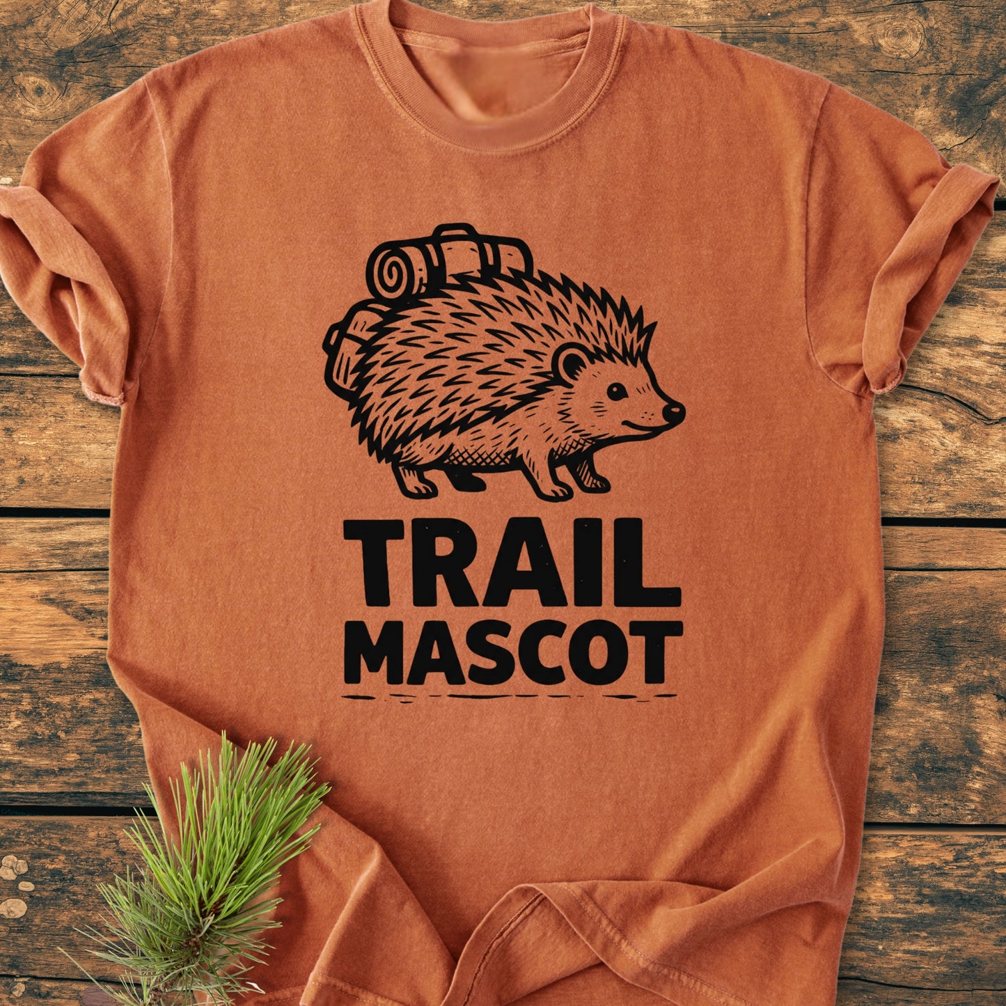 Trail Mascot Frog - Vintage Wash Tee