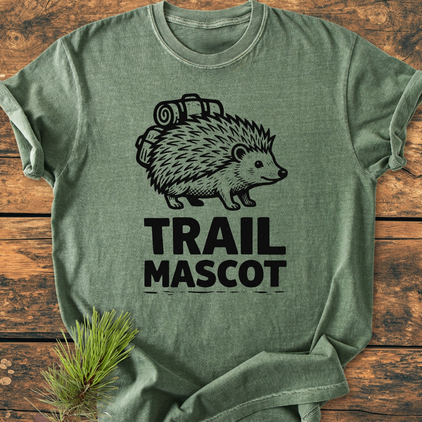 Trail Mascot Frog - Vintage Wash Tee