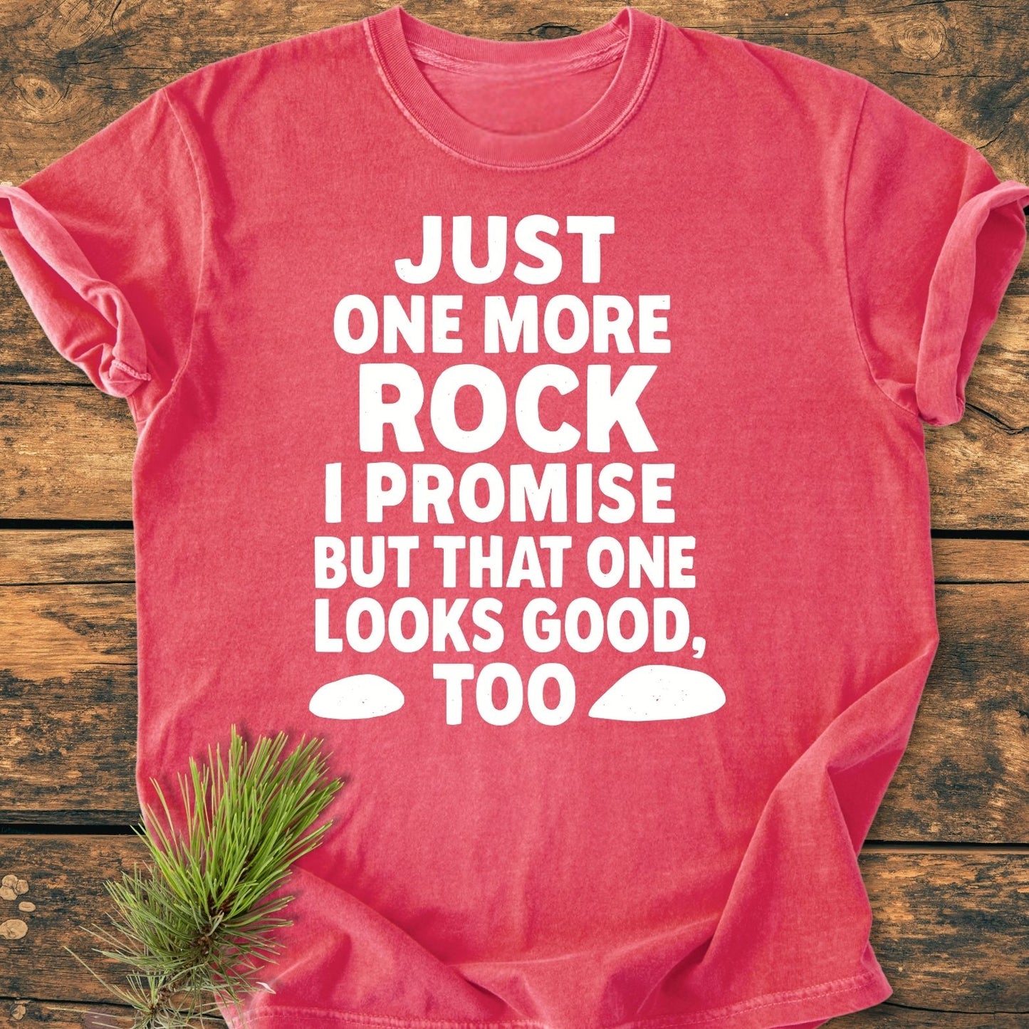 Just One More Rock - Vintage Wash Tee