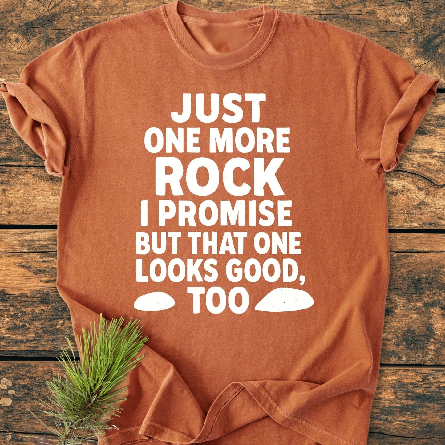 Just One More Rock - Vintage Wash Tee