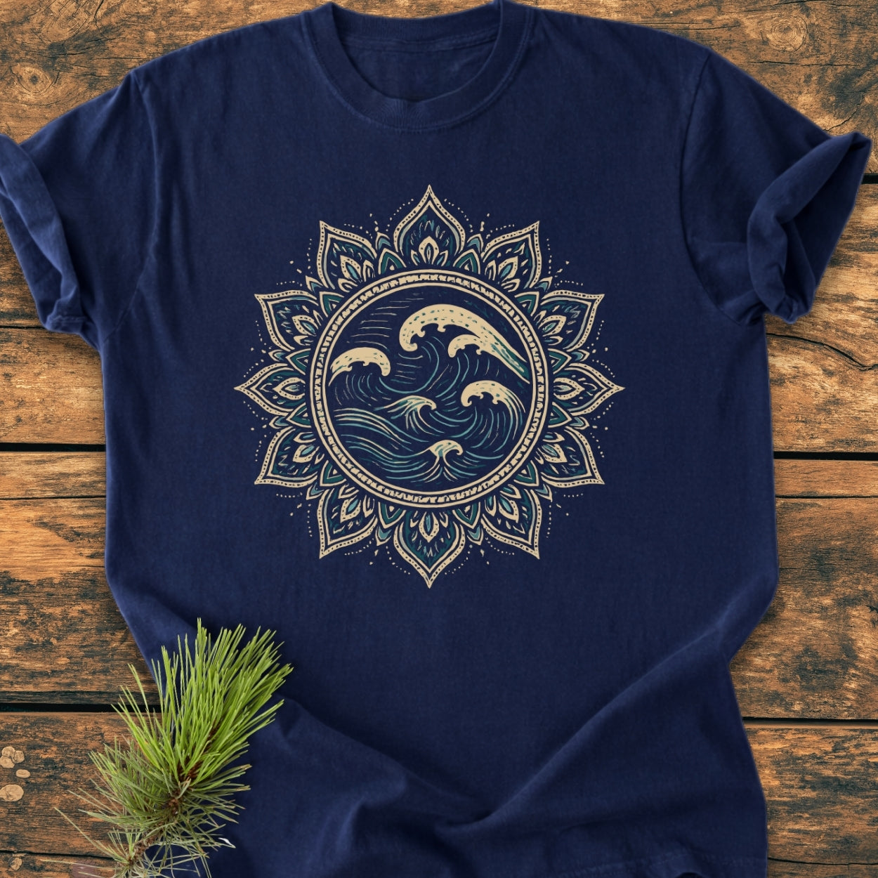 Ocean Mandala - Vintage Wash Tee