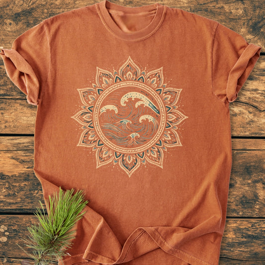 Ocean Mandala - Vintage Wash Tee