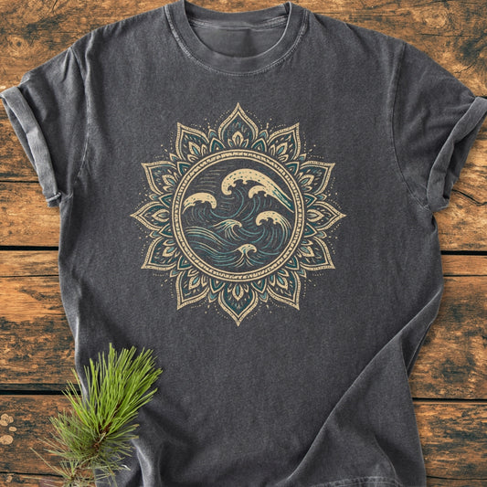 Ocean Mandala - Vintage Wash Tee