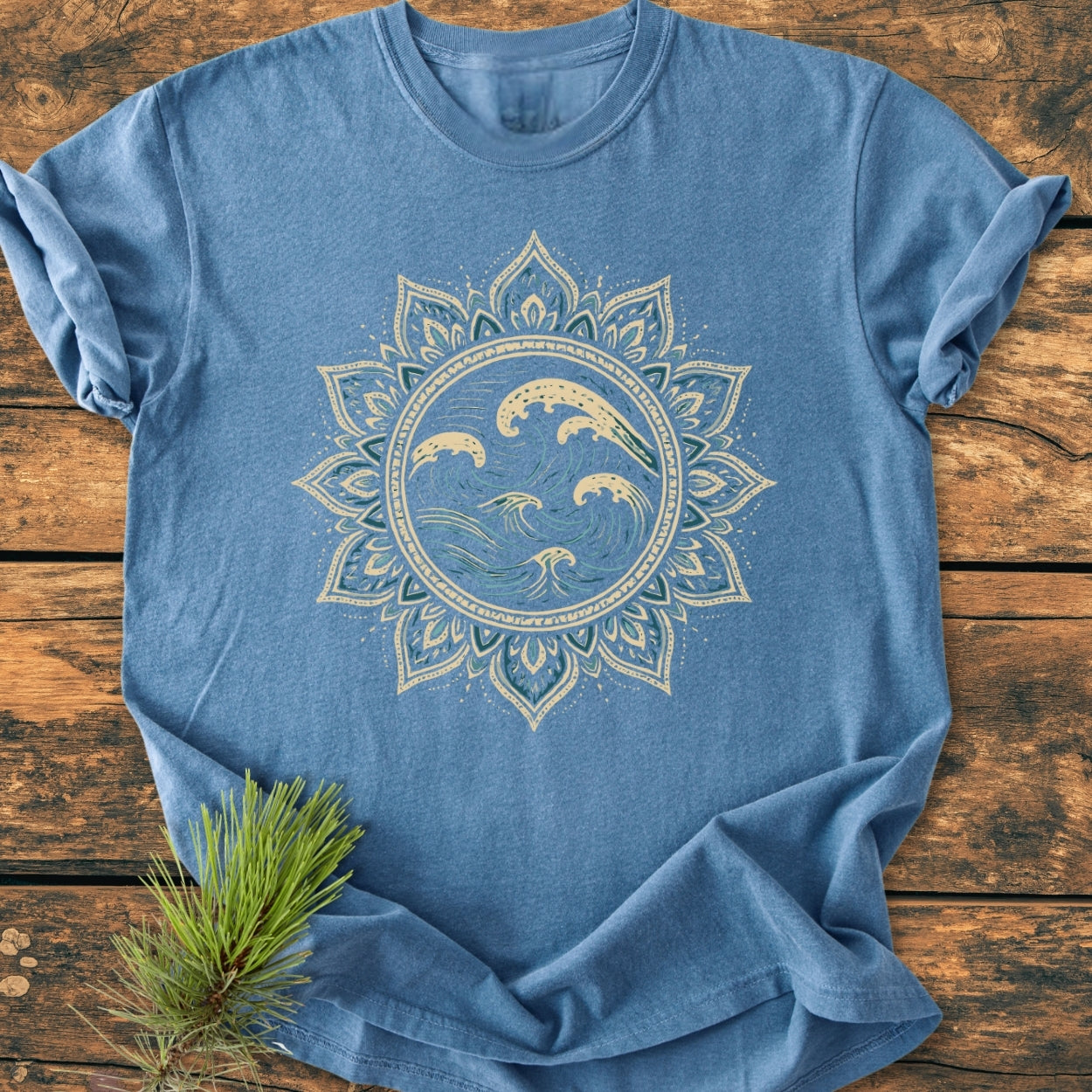 Ocean Mandala - Vintage Wash Tee