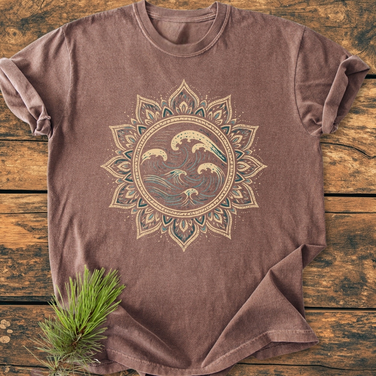 Ocean Mandala - Vintage Wash Tee
