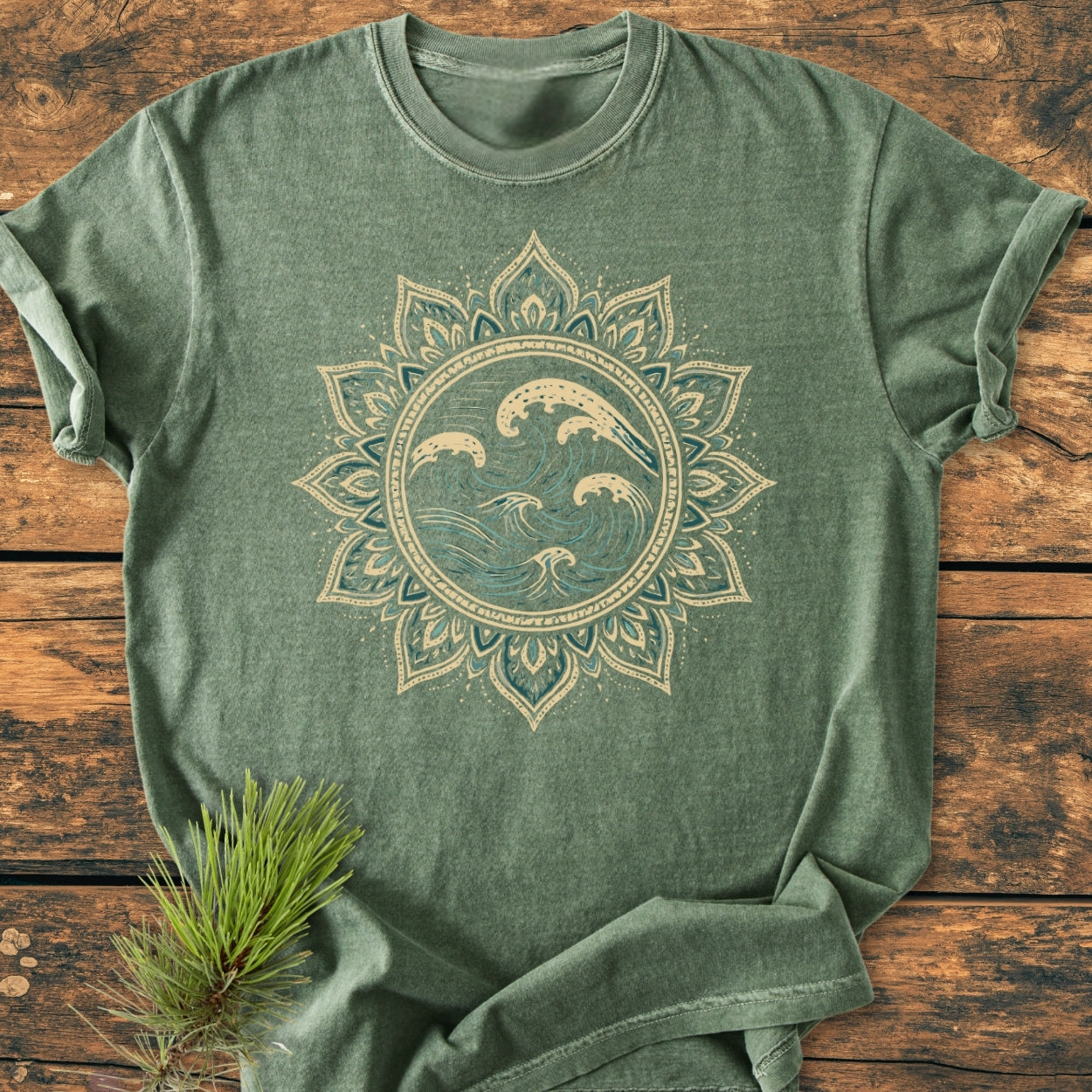 Ocean Mandala - Vintage Wash Tee