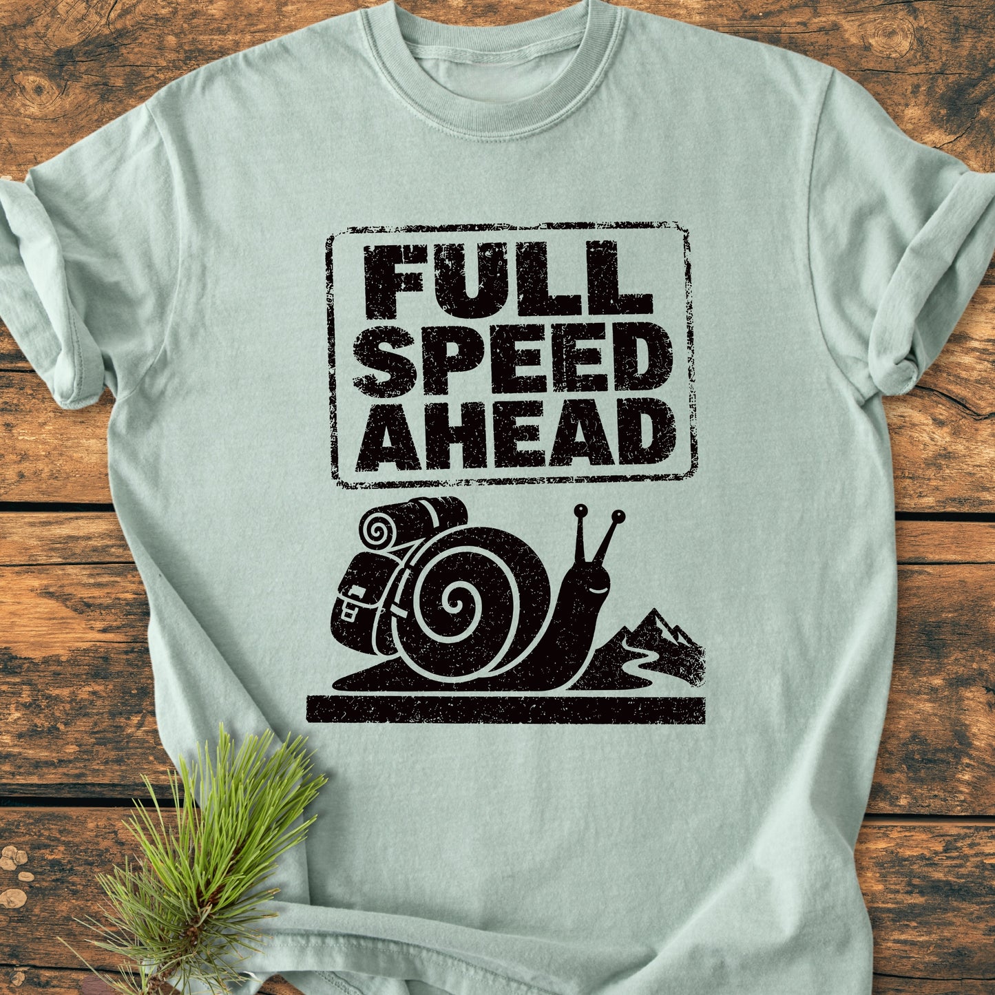 Full Speed Ahead - Vintage Wash Tee