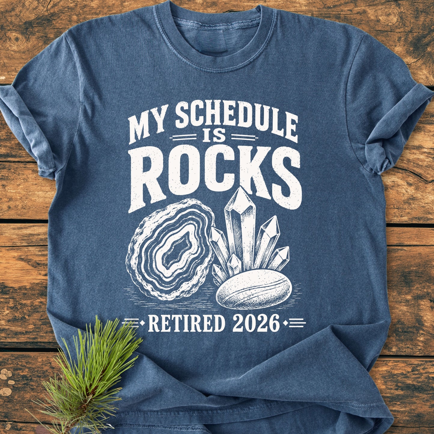 My Business Is Rocks, Retirement - Vintage Wash Tee
