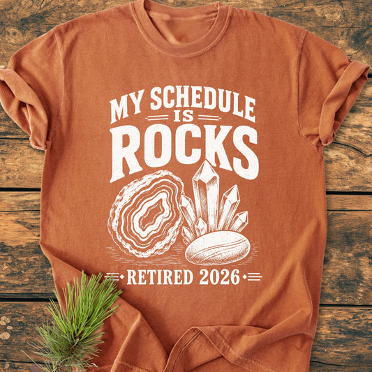 My Business Is Rocks, Retirement - Vintage Wash Tee