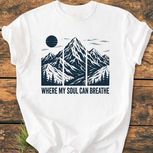 Where My Soul Can Breathe - Vintage Wash Tee
