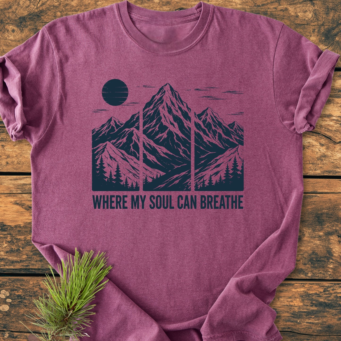 Where My Soul Can Breathe - Vintage Wash Tee