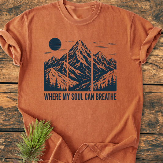 Where My Soul Can Breathe - Vintage Wash Tee