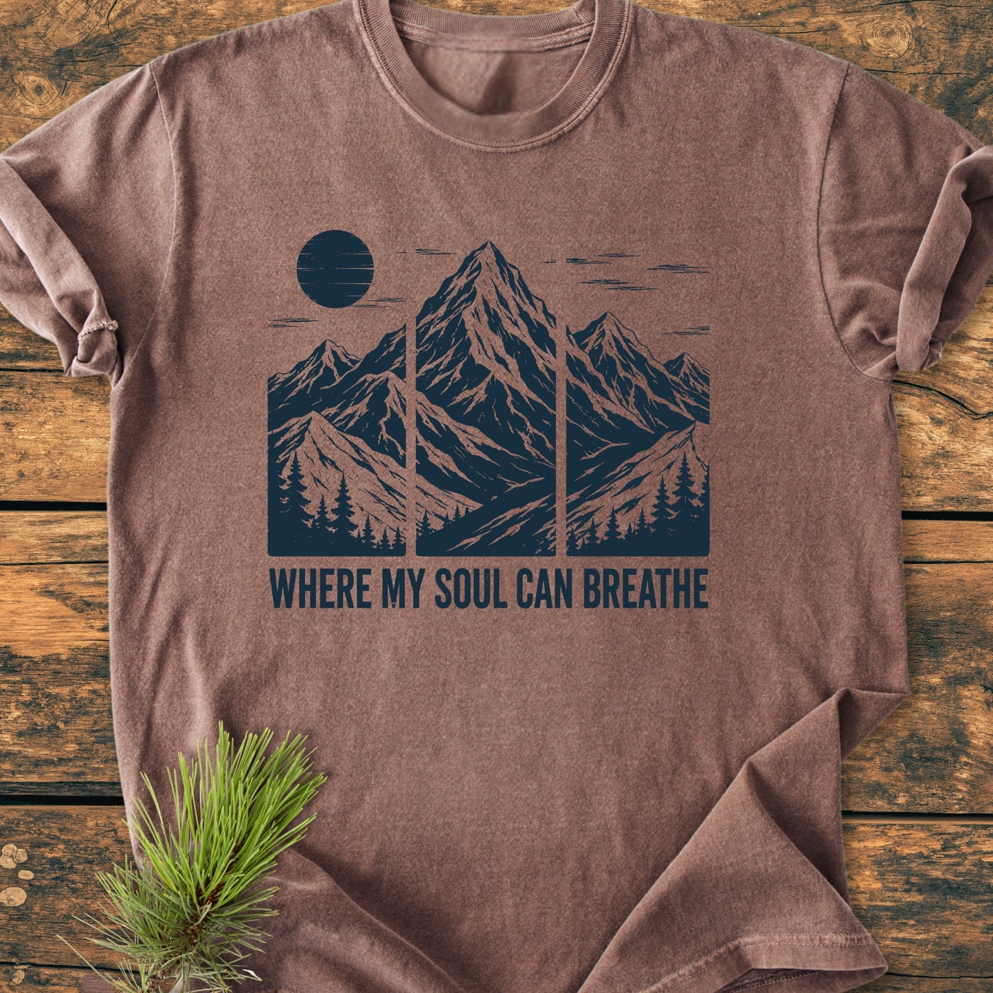Where My Soul Can Breathe - Vintage Wash Tee