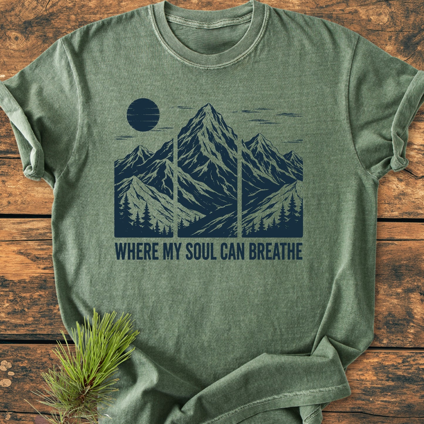 Where My Soul Can Breathe - Vintage Wash Tee