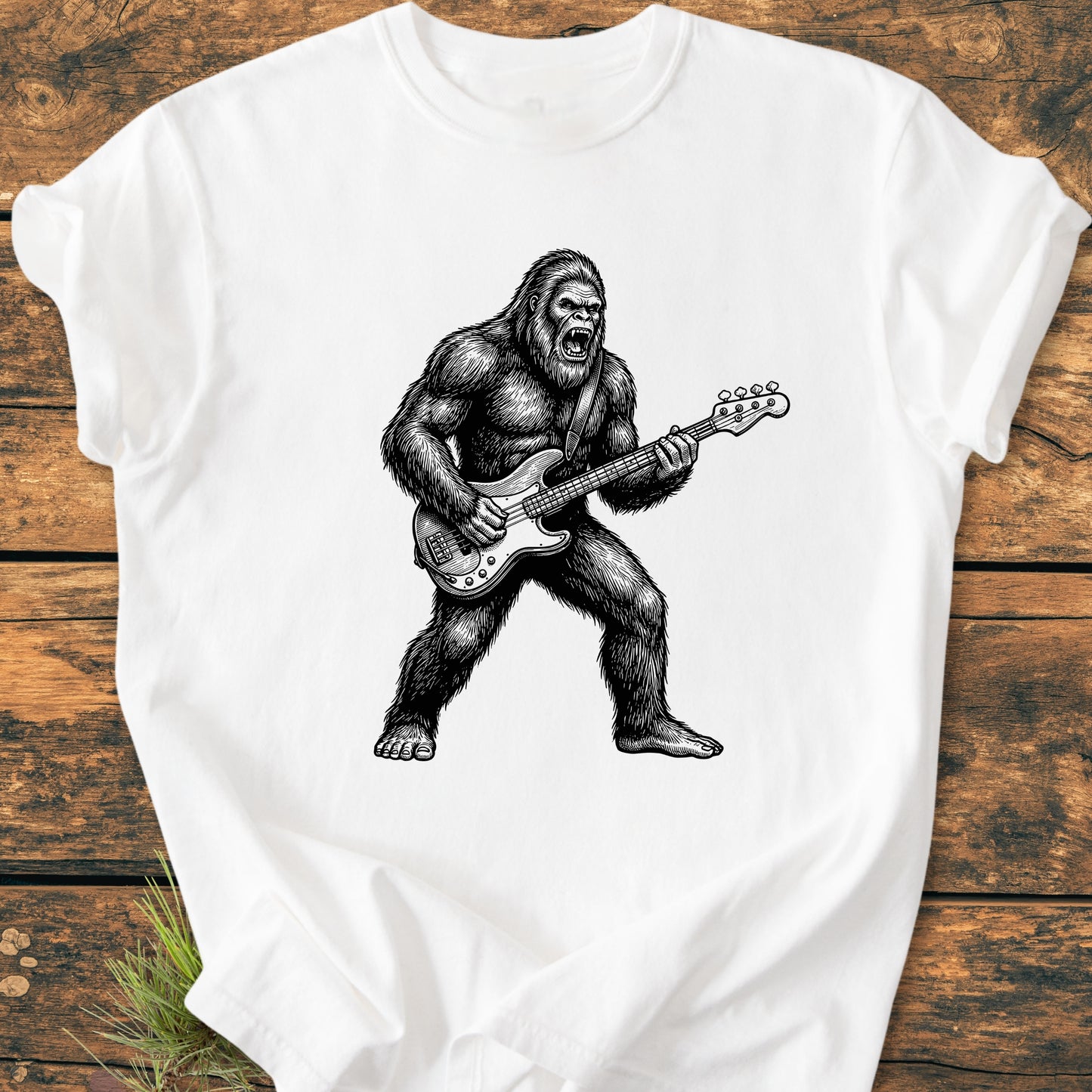 Rocking Bigfoot – The Majestic Wild - Vintage Wash Tee