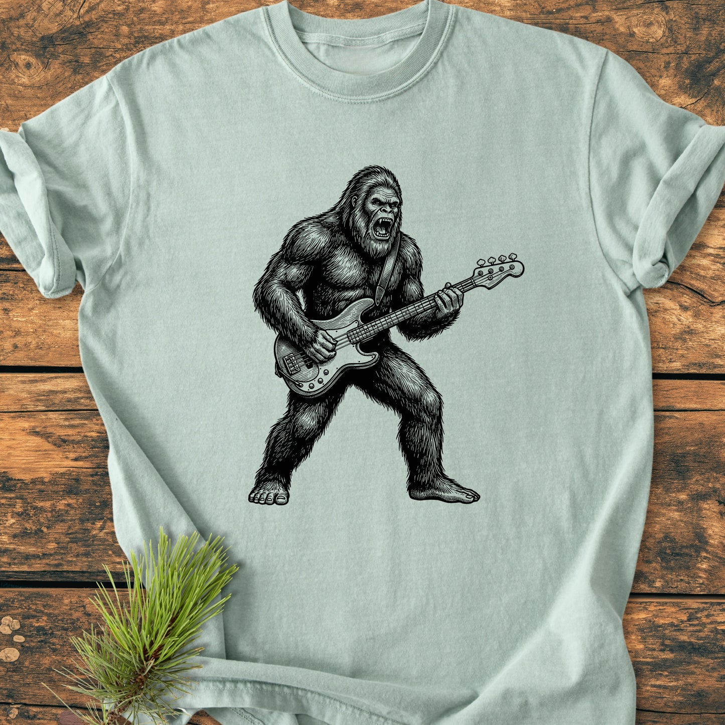 Rocking Bigfoot – The Majestic Wild - Vintage Wash Tee