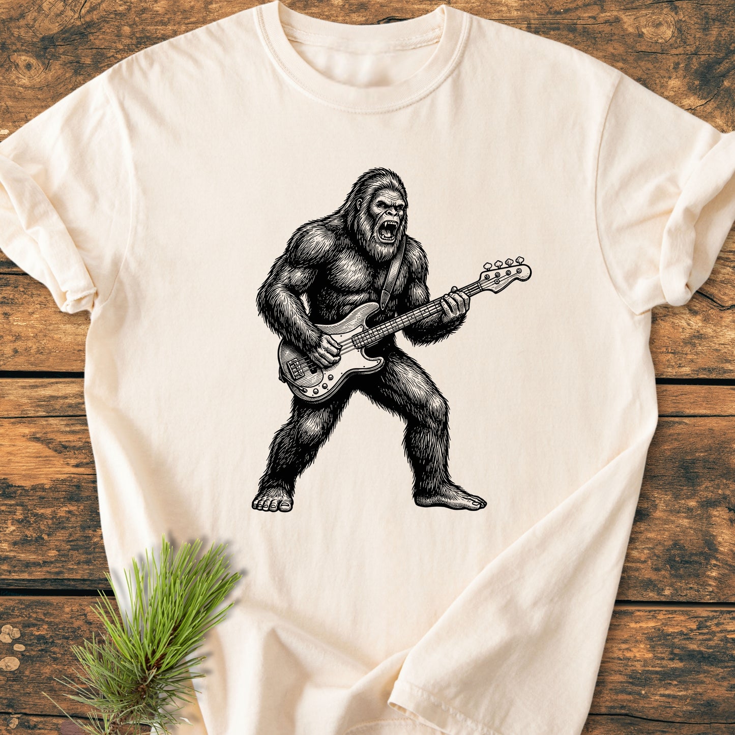 Rocking Bigfoot – The Majestic Wild - Vintage Wash Tee