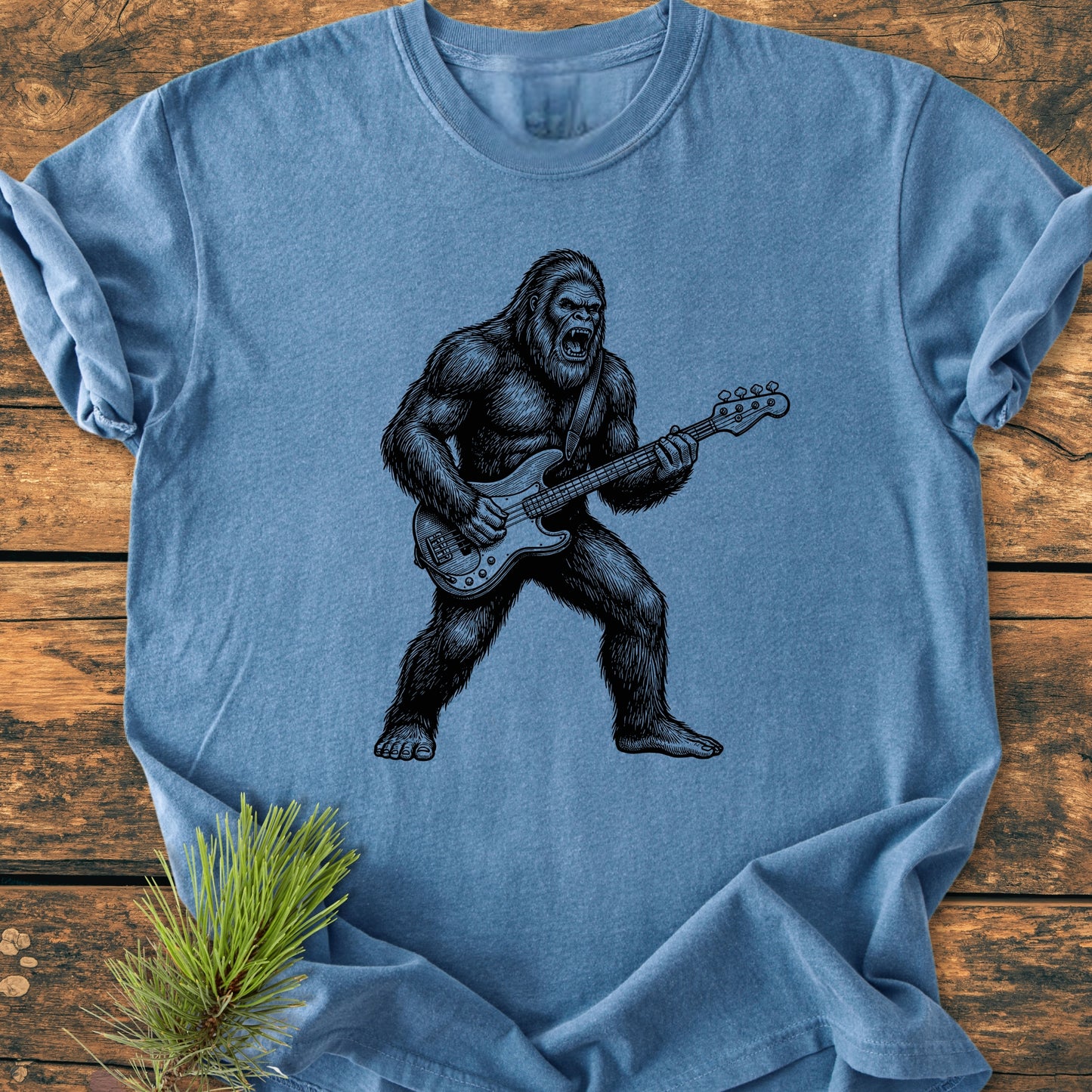 Rocking Bigfoot – The Majestic Wild - Vintage Wash Tee